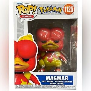 NWT Funko Pop! Pokémon Magmar Red and Yellow Vinyl Figure